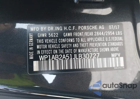 WP1AB2A51JLB30727